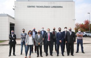 The Lurederra Technological Center receives important visits from the Minister of Economic and Commercial Development and the Minister of University, Innovation and Digital Transfo